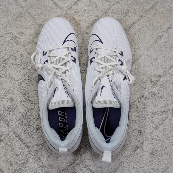 Nike Vapor Edge Speed 360 2 TB Football Cleats White Purple Mens Sz 16 main image 4